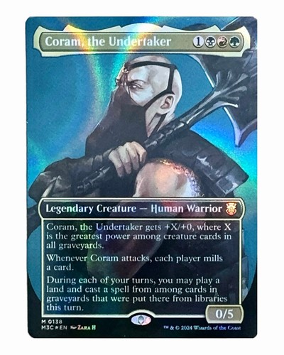 Mtg coram the - the, undertaker