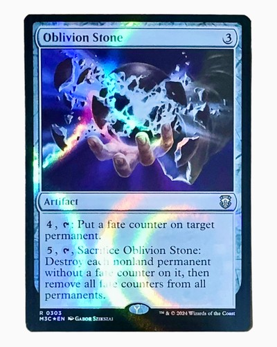 Mtg oblivion stone - oblivion, |