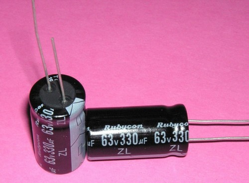 Stück elko rubycon 330uf - stück,