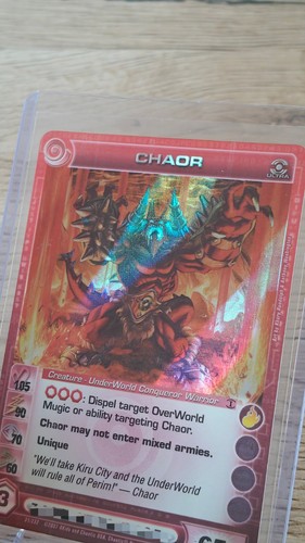 Chaotic chaor ripple foil 1st - chaotic,
