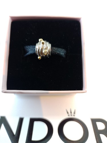 Pandora charm diamond ripple - charm,