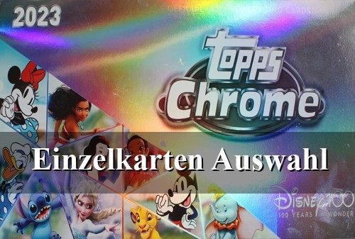 Disney topps chrome - topps,