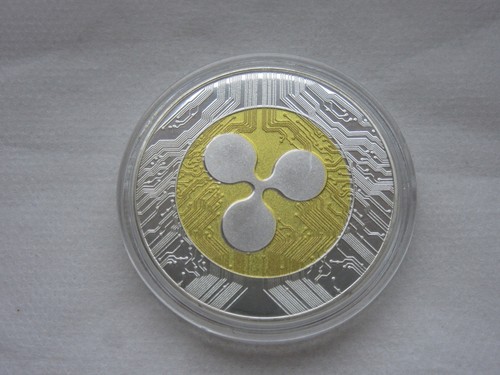 Xrp coin ripple - ripple, vergoldet